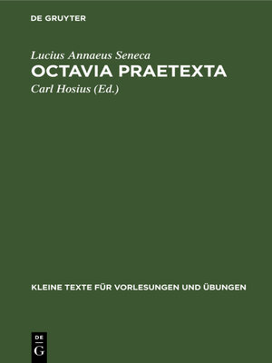 cover image of Octavia praetexta